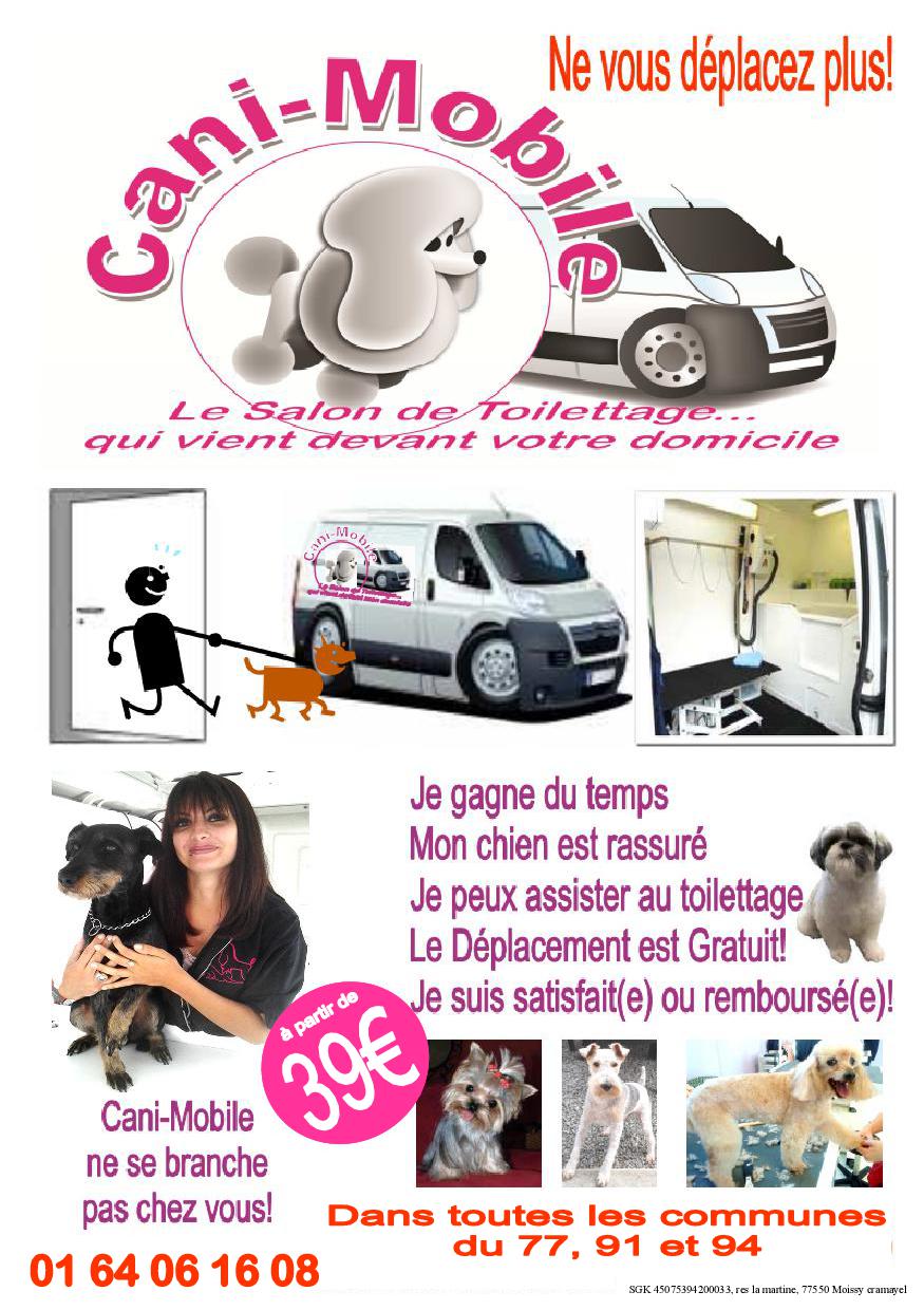 Le Tarif Melun-Sénart Canimobile - Toilettage à domicile Le Tarif Melun-Sénart Canimobile - Toilettage à domicile